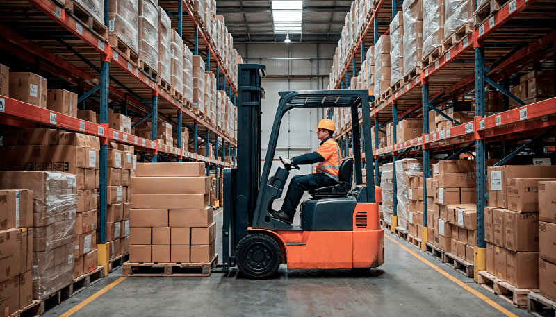 3 Tekerlekli Elektrikli Forklift